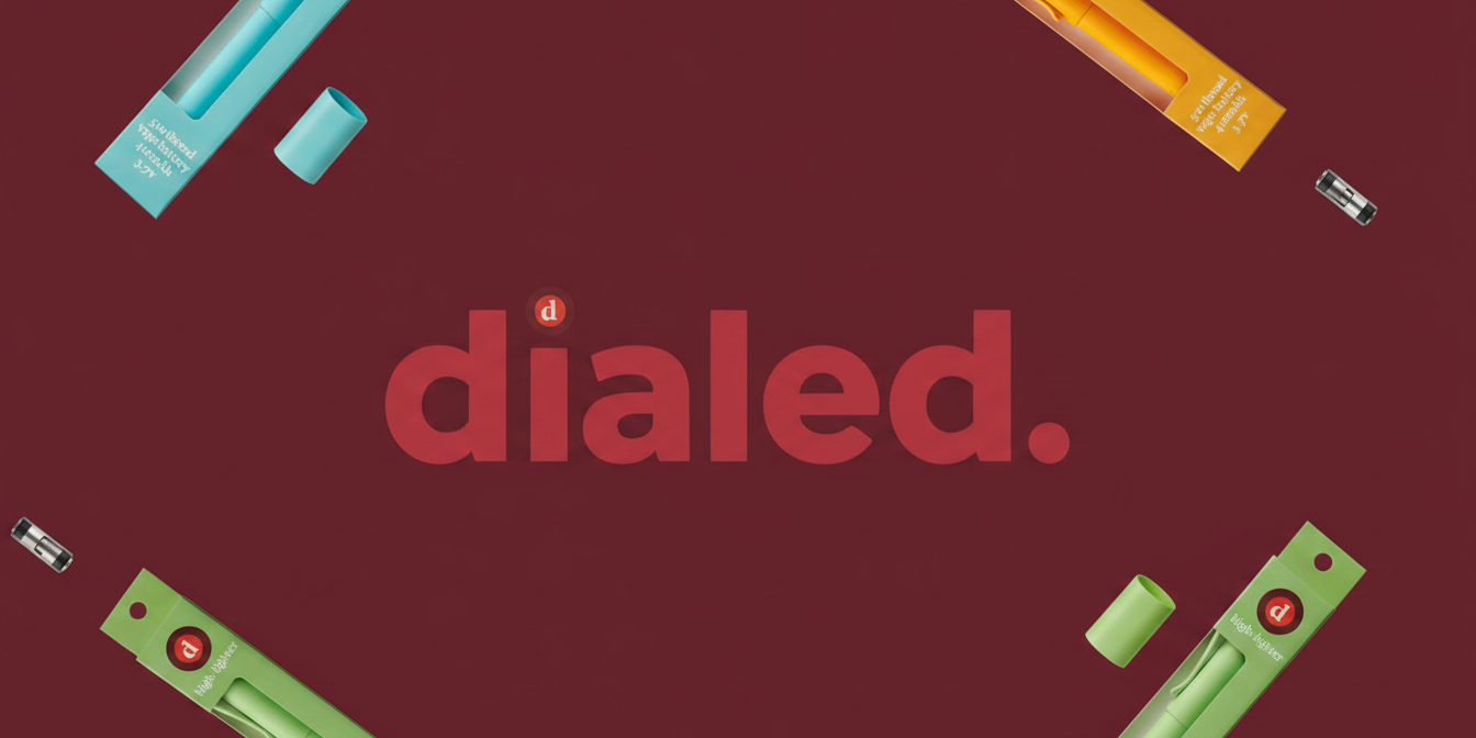 dialed.
