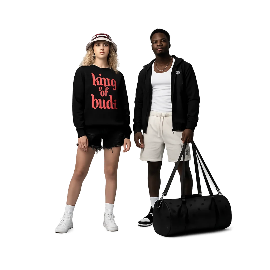 King of Budz Apparel Models
