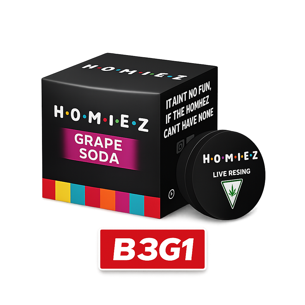 Homiez - 1g Live Resin - Grape Soda