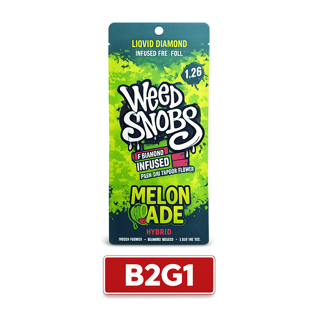 Weed Snobs - 1.2g Liquid Diamond Infused Preroll - Melonade